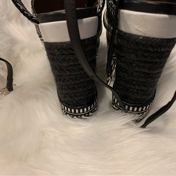 Authentic beautiful Hermes wedge sandals. Very unique and comfy! *pre-owned - Picture 9 of 9